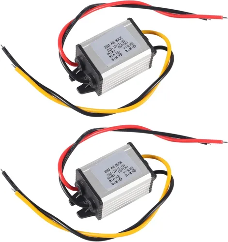 Regulador de voltaje DC Buck Convertidor de voltaje DC 8-22V a 3-15V 5V 12V 3A módulo reductor impermeable convertidor de corriente de coche CC