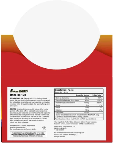 Miniatura 3 de 5-hour ENERGY Shot, Granada de fuerza regular, 1.93 onzas, 24