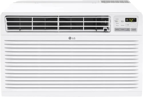 LG Aire acondicionado de pared de 14,000 BTU, 230/208 V, enfría 700 pies cuadrados para dormitorio, sala de estar, apartamento, control electrónico