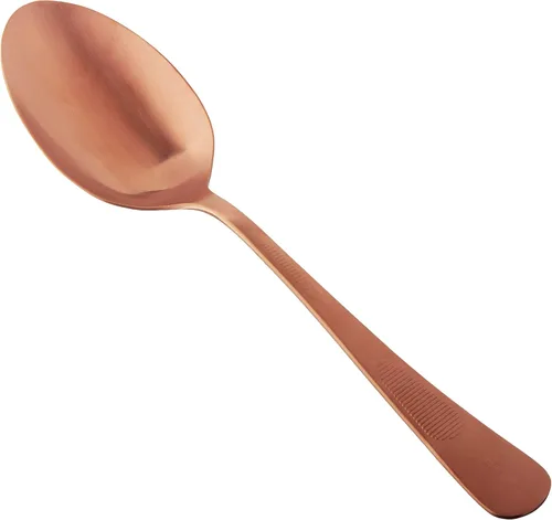 Miniatura 12 de Mercer Culinary Cuchara de Emplatar de Acero Inoxidable 18-8 con Cuenco Sólido, 9 Pulgadas, Plateado