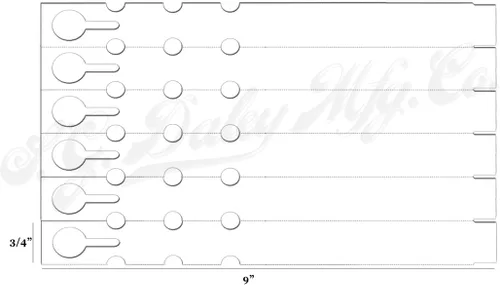 Miniatura 4 de 250 etiquetas y etiquetas de plástico para plantas de 9 x 3/4 pulgadas, 250 unidades, plástico térmico envolvente, etiquetas para árbol de jardín