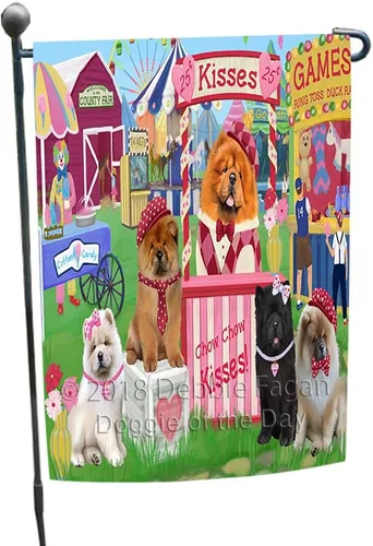 Miniatura 29 de Doggie of the Day Chow Chow Dogs Garden Flags - 4th of July Independence Day - Double Sided- Yard Porch Lawn Spring Decorative Gift - Home Decor 12