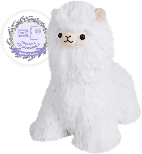 Miniatura 27 de SuzziPals Peluche de Mono Calentable y Enfriable, Almohadillas Térmicas de Peluche para Microondas para Calmar y Relajar, Juguetes de Peluche
