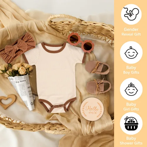 Miniatura 7 de Regalos de bebé niña, regalos de baby shower para niñas, regalo único para bebés, artículos esenciales para recién nacidos, gafas de sol para recién