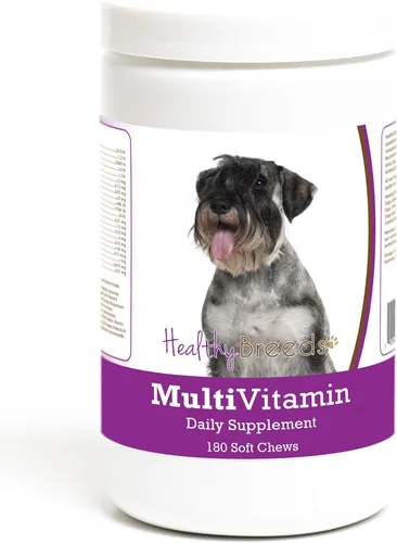 Miniatura 96 de Healthy Breeds Bulldog francés multivitamínico suave masticable para perros 180