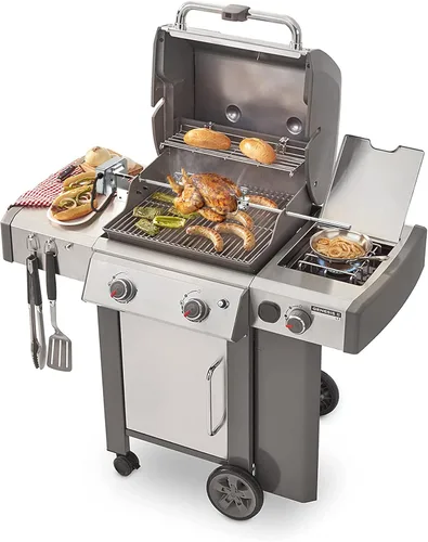 Miniatura 4 de onlyfire Kit de repuesto de asador de parrilla de acero inoxidable para parrillas de gas Weber Genesis II y Genesis II LX de 4 y 6 quemadores, NO SE