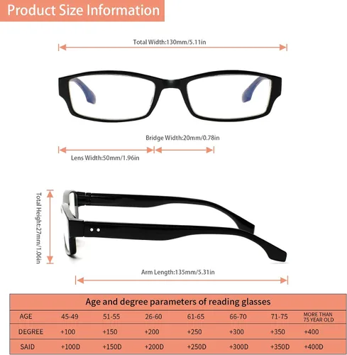 Miniatura 2 de JOSCHOO Paquete de 6 gafas de lectura para computadora para hombres y mujeres con bisagras de resorte cómodas para lectores de hombres y mujeres