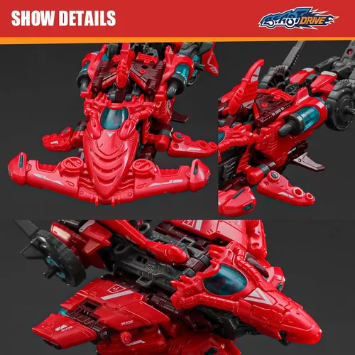 Miniatura 3 de 52TOYS BEASTDRIVE BD-04 Abyss Sweeper - Figura de acción, juguetes de conversión en vehículo y bestia, regalo perfecto para fiesta de cumpleaños