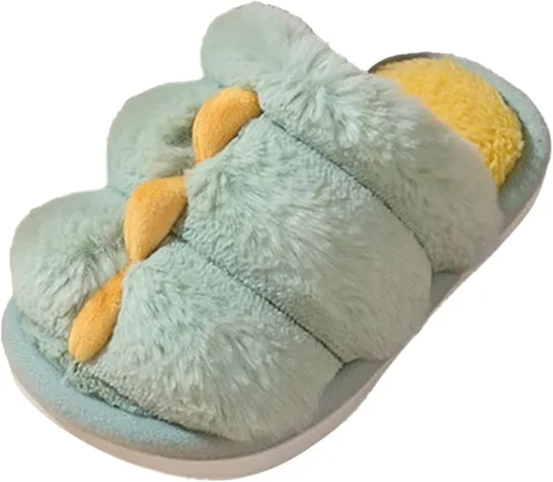 Kids Tots Fashion Autumn and Winter Cute Boys and Girls Slippers Flat Bottom Kids Slippers for Girls Size 9