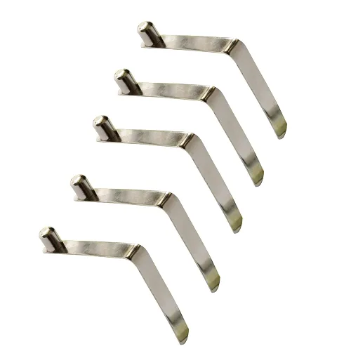 Miniatura 8 de UP100 50 clips de botón sólidos de acero inoxidable de 4 a 0.354 in, resorte a presión para entornos húmedos con requisitos elásticos, toldo