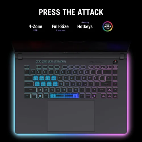 Miniatura 8 de ASUS ROG Strix G16 (2025) portátil para juegos, pantalla FHD+ de 16” 16:10 165Hz/3ms, unidad de procesamiento de gráficos GeForce RTX™ 5060