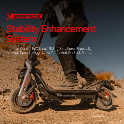 Miniatura 15 de Segway SuperScooter GT3, 31 MPH w/ 45-Mile Long Range, 2400W Peak Motor, Dual Hydraulic Suspension, Self-Sealing Tires, Flash Charging Electric