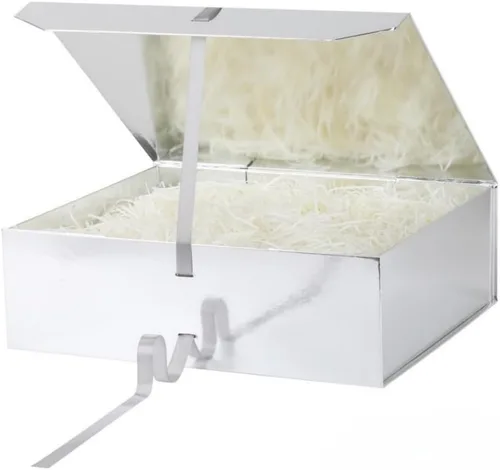 Miniatura 43 de GoooodGift Caja de regalo grande azul, 1 paquete de 13.5 x 11 x 5.3 pulgadas, caja de regalo de lujo para regalos con tapa de cierre magnético