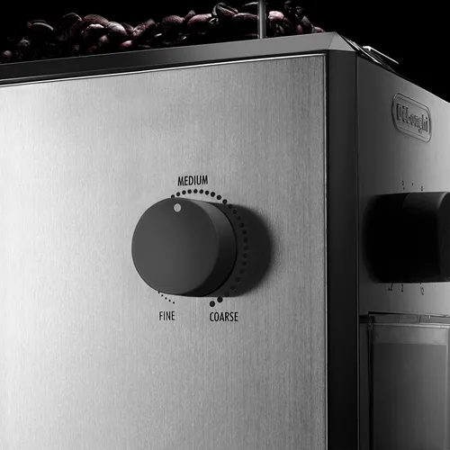 Miniatura 3 de Molinillo de café Delonghi de acero inoxidable, color plateado