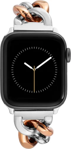 Miniatura 11 de Pulsera de cadena de moda Anne Klein para Apple Watch, segura, ajustable, correa de repuesto para Apple Watch, se adapta a la mayoría de las muñecas