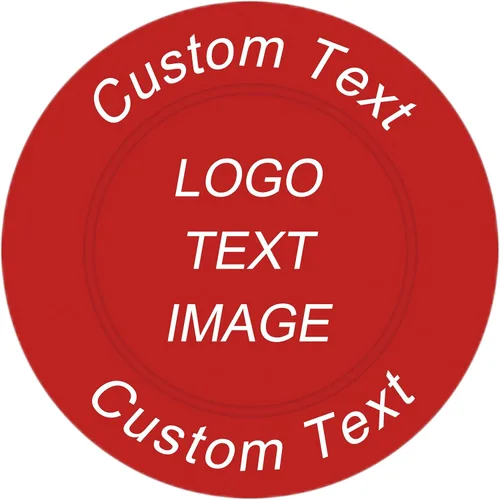 Miniatura 7 de 100 fichas de póquer de plástico personalizadas, imagen o texto personalizado, diseño de poner en un chip, juego para fichas de bar, fiesta, día