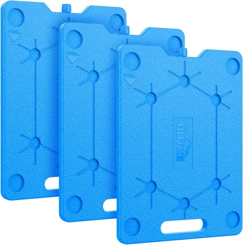 Miniatura 9 de OUTXE Bolsas de hielo para enfriadores – Grandes, 10 x 13 pulgadas, ahorro de espacio, reutilizables, de larga duración, paquetes de congelador frío