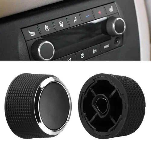 Miniatura 4 de Juego de 2 perillas de control de volumen de audio trasero compatibles con Buick Enclave Cadillac Escalade Chevy Suburban GM Tahoe Traverse