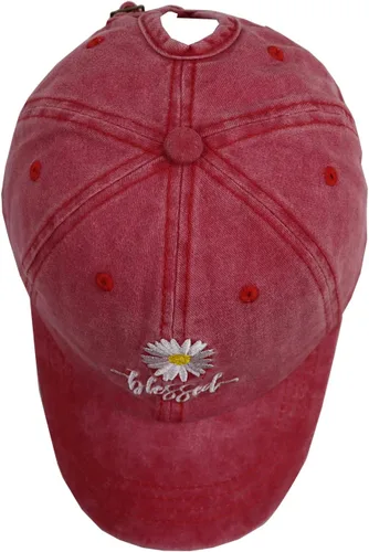 Miniatura 5 de MANMESH HATT Daisy Blessed - Gorra de béisbol bordada para mujer