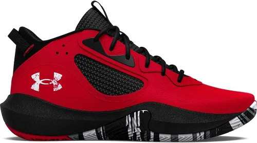 Miniatura 4 de Under Armour Lockdown 6 - Tenis de baloncesto unisex para adultos, Negro, marrón, blanco o gris