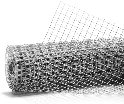 Miniatura 10 de Fencer Wire Paño galvanizado de calibre 19 con malla de 1/2 x 1/2 pulgadas para gallinero/correr/jaula/correr/correr/correr/correr/verduras, jardín