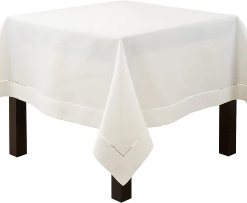 Miniatura 16 de SARO LIFESTYLE Servilleta de cóctel con borde cosido (juego de 12), negro, 6"x6