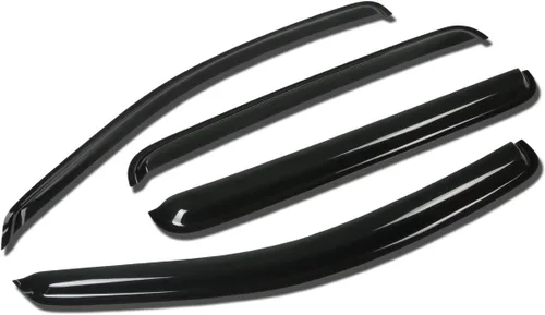 Miniatura 19 de Dodge Grand Caravan / Chrysler Town & Country protector deflector de lluvia, parasol para pegar en el vidrio, 2 unidades.