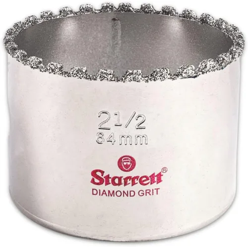 Miniatura 25 de Starrett KD0100-N - Holesaw de grano de diamante de 1 pulgada