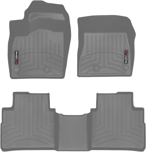 Miniatura 10 de WeatherTech Alfombrillas de Ajuste Personalizado para Nissan Rogue - 1ª y 2ª Fila (451644-1-2), Beige Beige Bronceado
