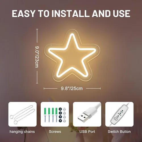 Miniatura 33 de Letrero de neón de baloncesto, 9.84 x 9.84 pulgadas, luz de neón LED de baloncesto, alimentado por USB con interruptor regulable, letrero LED