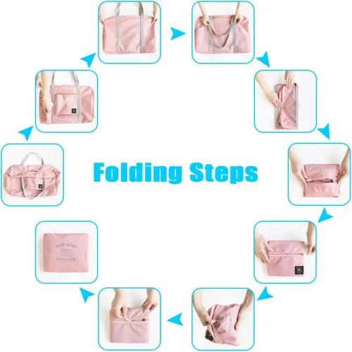 Miniatura 4 de Bolsa de viaje plegable, bolsa de deporte, bolsa de la compra, bolsa de equipaje, 2