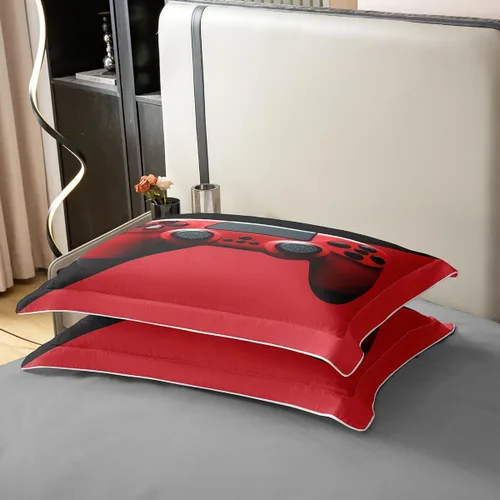Miniatura 5 de Funda de edredón de 100 % algodón para adolescentes, funda de edredón de videojuegos para niños, niñas, jóvenes, niños, decoración reversible