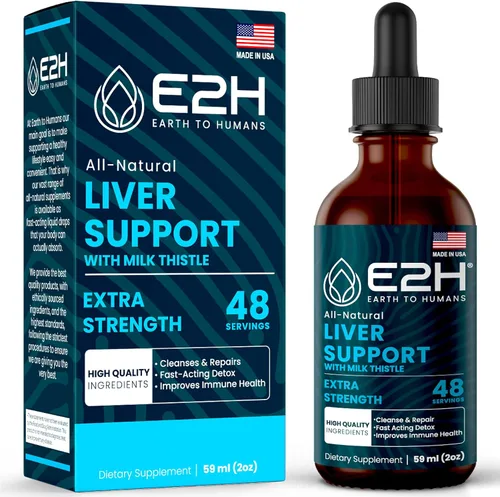 Suplemento para el hígado totalmente natural, suave limpieza y desintoxicación del hígado, revitaliza tu hígado y tu salud, fórmula líquida muy