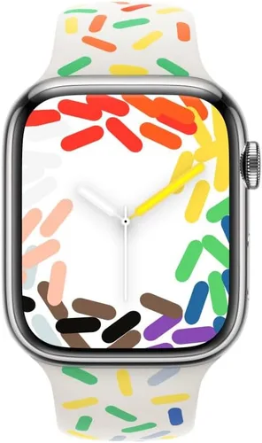 Miniatura 3 de Apple Correa de reloj - Correa deportiva (1.772 in) - Edición Pride - S/M