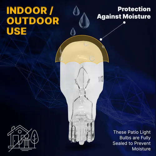 Miniatura 4 de Diximus Bombillas de cuña T5 de bajo voltaje y 12 voltios y 11 W, compatibles con luces Malibú, para jardín, cubierta, bombillas de patio, paquete