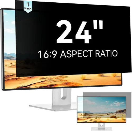 Miniatura 24 de Mamol Pantalla de privacidad para laptop de 16 pulgadas - Compatible con Lenovo, Hp, Dell, Acer, Asus, Thinkpad, Envy, Xps - Aspecto 16:10, Anti Luz