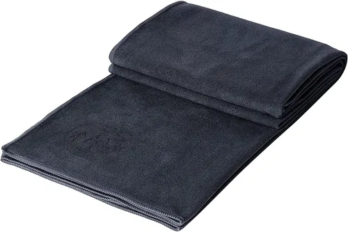 Miniatura 3 de Manduka eQua - Toalla para esterilla de yoga caliente, agarre activado por humedad instantánea, microfibra ultra suave, secado rápido, lista