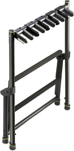 Miniatura 2 de Gravity VARI-G 7 Estante para guitarra para 7 instrumentos (GGSMG07), negro