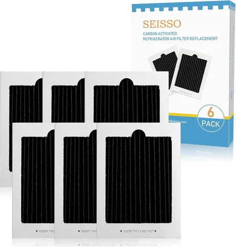 Miniatura 7 de Paquete de 6 filtros de aire para refrigerador, filtro activado por carbón compatible con Frigidaire y Electrolux Pure Air Ultra Reduce los olores