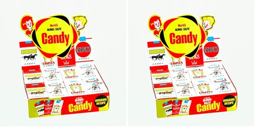 Miniatura 4 de Cigarrillos de caramelo tamaño King del mundo, 0.01 oz, 24 piezas por caja
