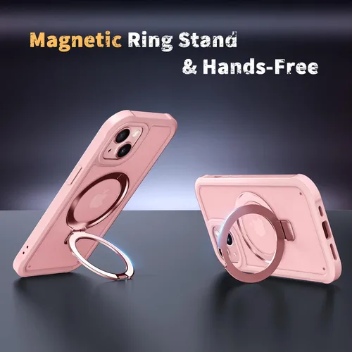 Miniatura 561 de Diaclara Funda diseñada para iPhone 16, mejorada [protección completa de la cámara], carcasa resistente de cuerpo completo con protector de pantalla