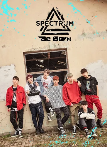 GENIE MUSIC Spectrum - Be Born (1er Mini álbum) CD+Folleto+Tarjeta de fotos