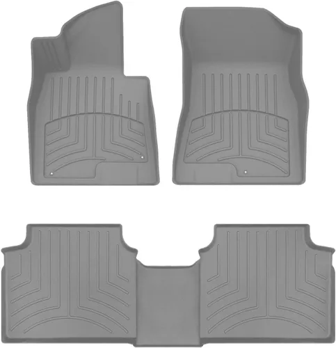 Miniatura 10 de WeatherTech FloorLiner HP Alfombrillas de suelo personalizadas para Hyundai Sonata, K5-1ª y 2ª fila (441598-1-2IM), negro