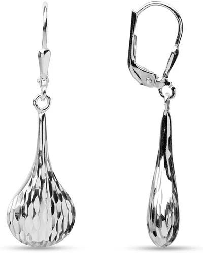Miniatura 4 de LeCalla Aretes colgantes de plata de ley 925 con cierre de palanca, ligeros, bohemios, para mujer