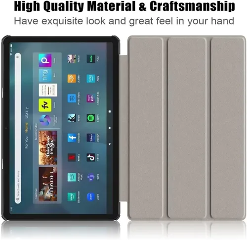 Miniatura 2 de Funda para tablet Amazon Fire Max 11 (13ª generación, lanzada en 2023) – Funda ligera con triple soporte, magnética, función de encendido y apagado