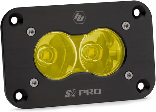 Miniatura 5 de Baja Designs S2 Pro LED Negro Empotrable Luz Pod (conducción/combinado; ámbar)