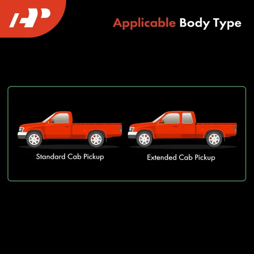 Miniatura 10 de A-Premium Regulador de ventana eléctrica con motor Compatible con Toyota Tundra 2001-2006 Solo para camioneta estándar/cabina extendida Lado