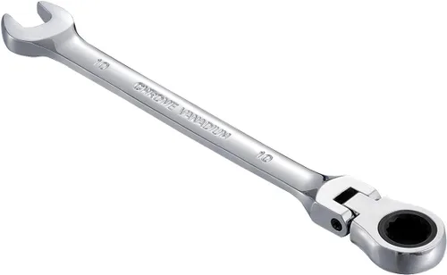 Miniatura 9 de KATUR Juego de llaves de trinquete de 0.748 in, llave combinada de trinquete flexible de acero al cromo vanadio (0.748 in)