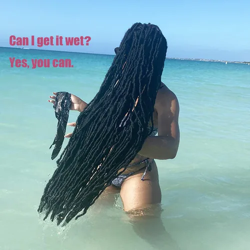 Miniatura 5 de 36 pulgadas, 7 paquetes de rastas suaves de ganchillo de cabello entero, no extendidas, largas y largas, trenzas de pelo sintético preenrolladas, 1b