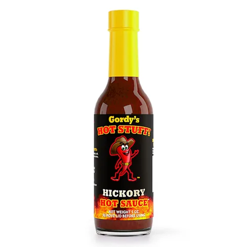 Miniatura 6 de Gordy's Hot Stuff! Salsa picante gourmet, hecha en Texas con chiles rojos para un sabor rico y complejo, hecha a mano en pequeños lotes, totalmente